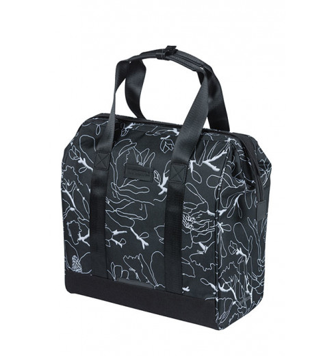Sacoche v lo bandouli re porte bagages BASIL Grand Flower 23 L
