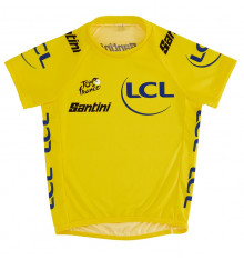 SANTINI MAILLOT VÉLO bébé TOUR DE FRANCE 2022 LEADER - JAUNE