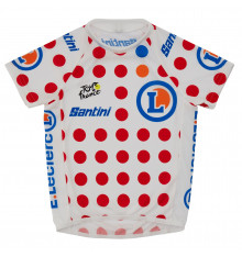 SANTINI MAILLOT VÉLO bébé à pois TOUR DE FRANCE