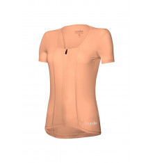 RH+ maillot vélo manches courtes femme RH+ Diva Abricot 2022