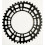 ROTOR Q-RING Internal Chainring Oval 11 speed 42 teeth 110 mm