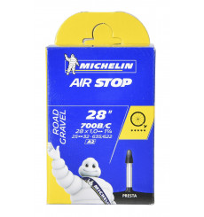 MICHELIN chambre à Air A2 AIRSTOP BUTYL 700x25/32c - Presta 40 mm