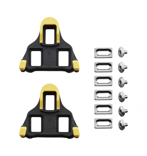 Shimano SPD SM-SH11 yellow cleat set 