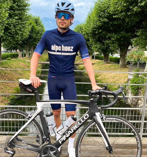 ALPE D HUEZ maillot vélo route homme 2022 CYCLES ET SPORTS