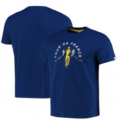 TOUR DE FRANCE Navy Blue Victory Graphic Men's T-Shirt 2022