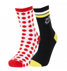 TOUR DE FRANCE Set of 2 pairs of Tour de France socks 2023
