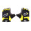 TOUR DE FRANCE black yellow cycling gloves