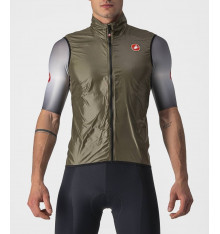 CASTELLI Aria green cycling windproof vest 2022