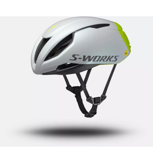 SPECIALIZED S-Works Evade 3 ANGI MIPS aero road helmet - Hyper Dove Grey