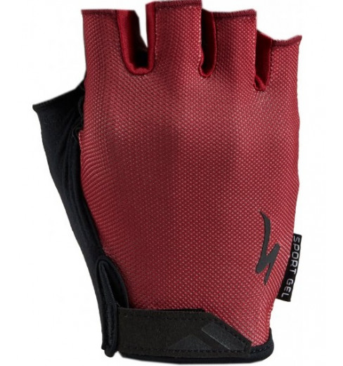 SPECIALIZED gants vélo courts route Body Geometry Sport Gel - Marron