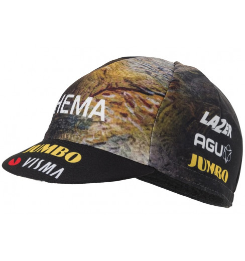 TEAM JUMBO VISMA casquette cycliste toile Race Tour de France Masterpiece 2022