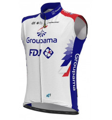 GROUPAMA FDJ windbreaker cycling vest 2022