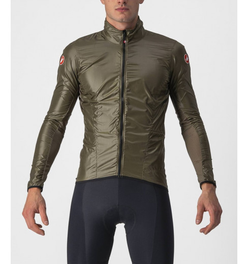 CASTELLI veste vélo coupe vent Aria Shell vert 2022