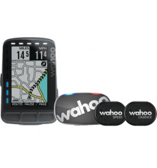 WAHOO ELEMNT ROAM GPS Bike Computer bundl - TICKR Heart Rate Monitor - RPM Speed Cadence Sensors