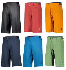 SCOTT TRAIL FLOW men's MTB shorts with pad 