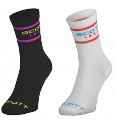 SCOTT Retro Casual Crew cycling socks 2023