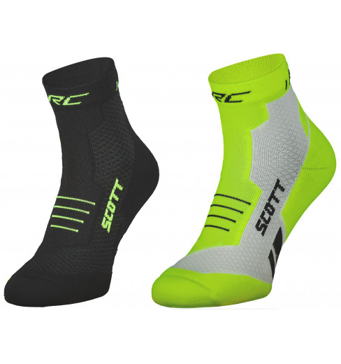 SCOTT RC RUNNING QUARTER cycling socks 2023