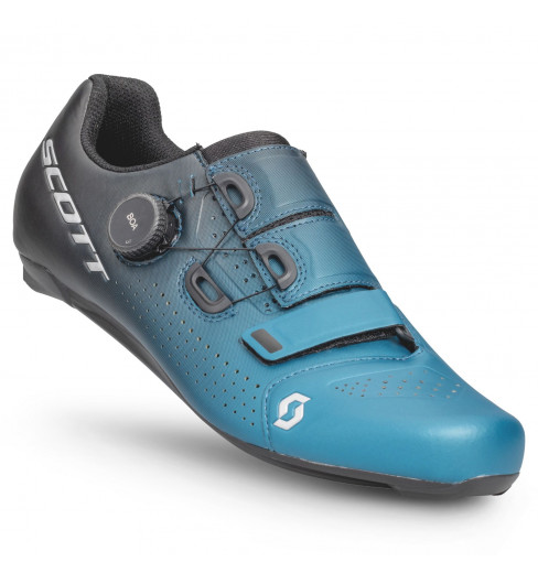 Chaussures vélo route SCOTT Team Boa Black fade / Metallic blue 2024