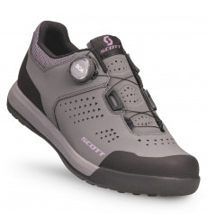 SCOTT Shr-alp BOA® MTB grey / black women's shoes 2023