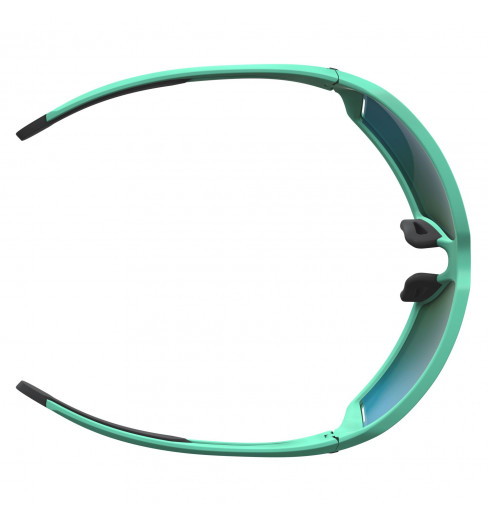 Lunettes De Soleil Scott USA Eclipse Microshield Années 90 - Vert/jaune - Style Rétro Sport