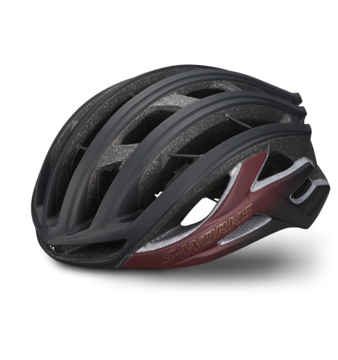 SPECIALIZED casque route S-Works Prevail II Vent MIPS - Marron mat / Noir mat