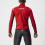 CASTELLI Alpha Ros 2 red silver winter cycling jacket 2023