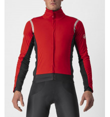 CASTELLI veste de cyclisme thermique Alpha ROS 2 Rouge Argent 2023