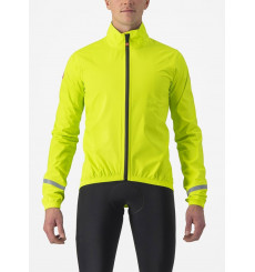 CASTELLI Emergency 2 Rain lime cycling jacket 2022