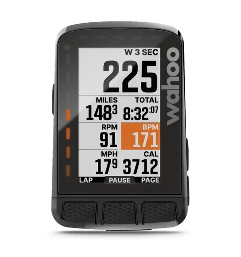 Compteur Vélo GPS Wahoo Elemnt Bolt 3.0 – Noir, Modèle WFCC9, Neuf Sous Blister