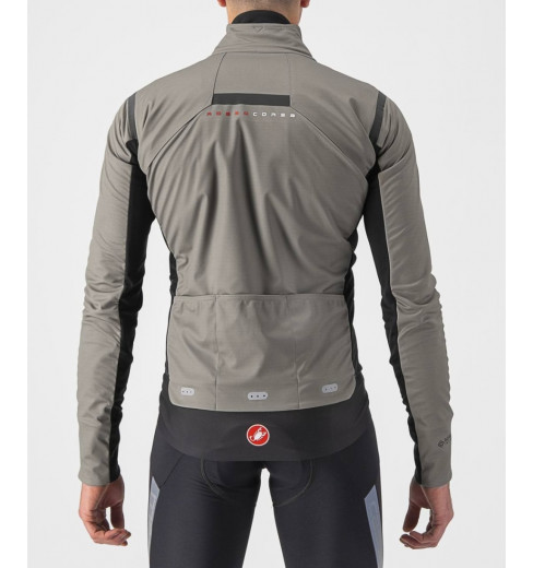 CASTELLI veste de cyclisme thermique Alpha ROS 2 gris reflechissant 2023 CYCLES ET SPORTS