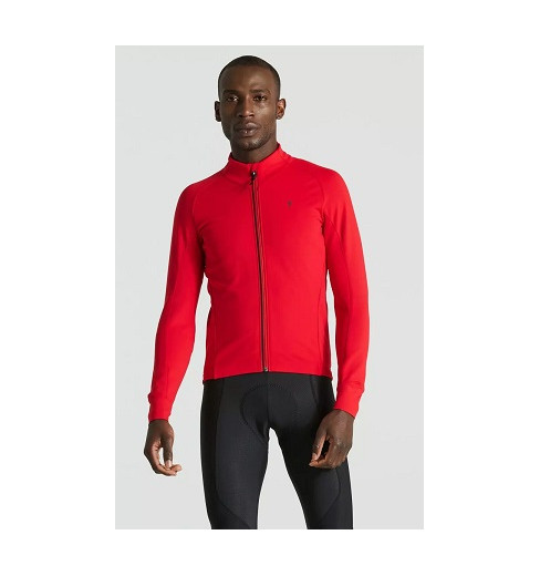 SPECIALIZED Vivid red Men's SL Pro Softshell cycling jacket 2023