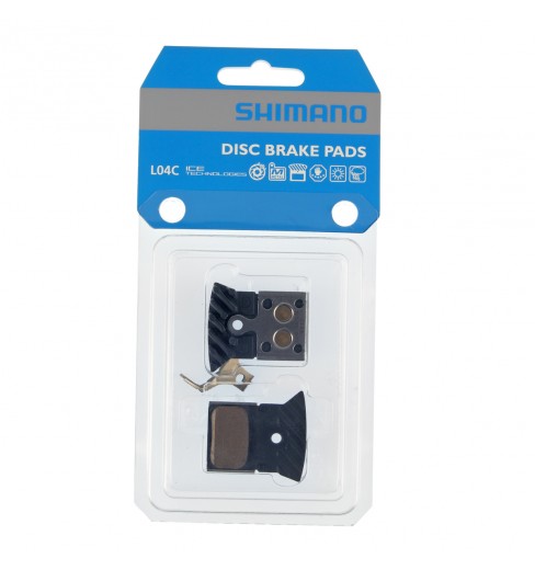 SHIMANO L04C-MF disc brake pad metal with fin