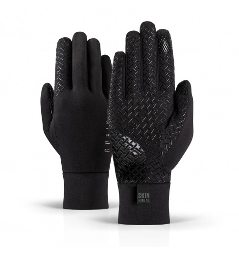 GOBIK gants hiver unisexes légers thermiques FINDER / Flux TRUE BLACK  CYCLES ET SPORTS