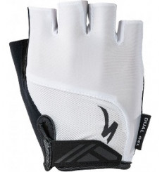 SPECIALIZED Body Geometry Dual-Gel cycling gloves - White