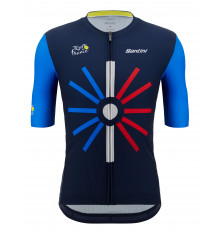 SANTINI maillot vélo manches courtes homme Trionfo Tour de France 2023