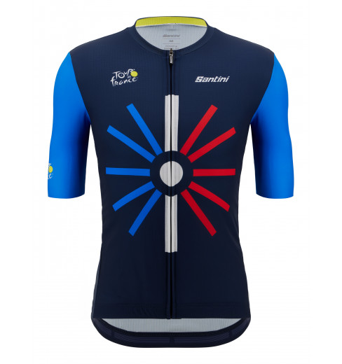 SANTINI Trionfo Tour de France men short sleeve cycling jersey 2023