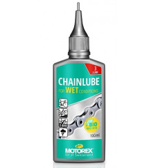 MOTOREX lubrifiant chaîne WET Conditions humides 100 ml