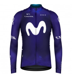 MOVISTAR 2023 Professional Team Pacer Gobik Men's Long Sleeve Jersey