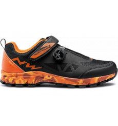 NORTHWAVE CORSAIR men's MTB shoes - Black / Siena