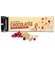OVERSTIMS Barre CHOCOLAT BLANC / CRANBERRIES 50gr