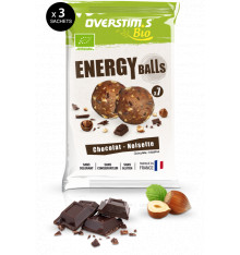 OVERSTIMS Collation énergétique ENERGY BALLS BIO 3 sachets