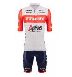 Tenue cycliste TREK SEGAFREDO Team original blanc rouge 2023