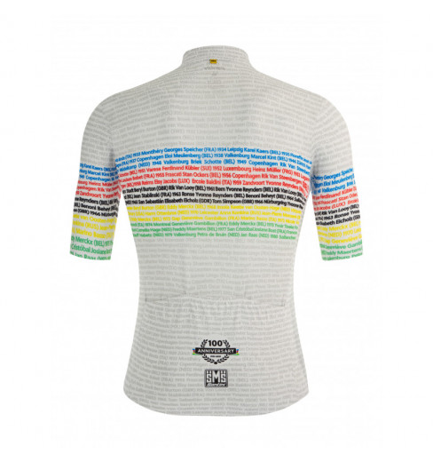 SANTINI choisit le tissu recyclé POLARTEC pour les maillots de Champion du Monde