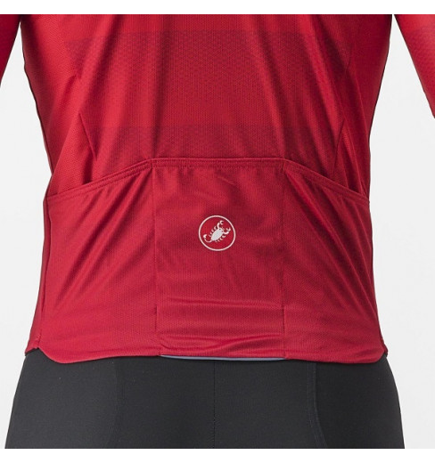 Maillot Castelli Livelli manche courte jaune fluo - XL pas cher
