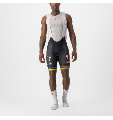 SOUDAL QUICK-STEP 2023 Competizione World Champion men's cycling bib shorts