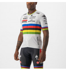 SOUDAL QUICK-STEP maillot manches courtes vélo homme Competizione 2 Champion du Monde 2023