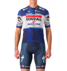SOUDAL QUICK-STEP tenue cycliste homme Competizione Belgian Blue 2023