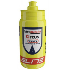 ELITE bidon Fly Teams Intermarché Circus Wanty Yellow 550ml 2023