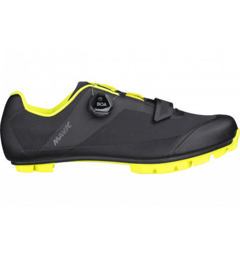 Chaussures VTT MAVIC Crossmax Elite Noir Jaune CYCLES ET SPORTS