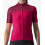 CASTELLI maillot vélo manches courtes femme Velocissima - Rouge bordeau 2023